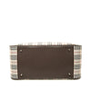 Secondhand Burberry House Check Canvas Satchel