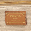 Prada Linen Blend Jardiniere Tote Secondhand