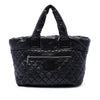 Chanel Large Quilted Nylon Reversible Coco Cocoon Tote Secondhand