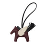 Hermès Milo Lambskin and Swift Grigri Rodeo Pegase Bag Charm PM Secondhand