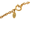 Secondhand Chanel CC Gold Plated Round Pendant Necklace