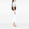 Secondhand Yves Saint Laurent Canvas and Velvet Rive Gauche Pleated Hobo