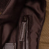 Secondhand Yves Saint Laurent Canvas and Velvet Rive Gauche Pleated Hobo