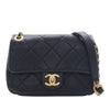 Chanel CC Mini Square Quilted Caviar Single Flap Secondhand