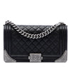 Chanel Paris Dallas Medium Quilted Calfskin Cowboy Boy Flap Secondhand