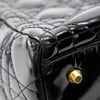 Dior Medium Patent Cannage Lady Dior Secondhand