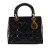 Dior Medium Patent Cannage Lady Dior Secondhand