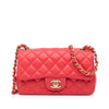 Secondhand Chanel Mini Rectangular Classic Lambskin Single Flap