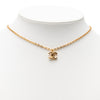 Chanel Gold Plated CC Pendant Necklace Secondhand