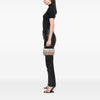 Fendi Mini Zucca Embroidered Canvas Baguette Satchel Secondhand