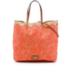 Valentino Canvas Rockstud Glam Lace Reversible Tote Secondhand
