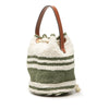 Celine Teen Plein Soleil Canvas Drawstring Bucket Bag Secondhand