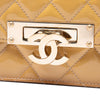Chanel Quilted Patent Golden Class East West Wallet on Chain Secondhand