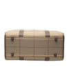 Burberry Vintage Check Canvas Boston Bag Secondhand