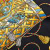 Hermès Les Tambours Silk Scarf 90 Secondhand