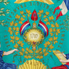 Hermès Republique Francaise Liberte Egalite Fraternite 1789 Silk Scarf Secondhand