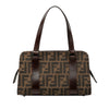 Fendi Zucca Canvas Handbag Secondhand