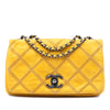 Chanel CC Iridescent Calfskin Diamond Stitch Flap Secondhand