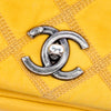 Chanel CC Iridescent Calfskin Diamond Stitch Flap Secondhand