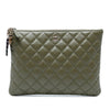 Chanel Medium Quilted Lambskin Cuba La Habana O Case Clutch Secondhand