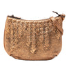 Bottega Veneta Intrecciato Trimmed Metallic Leather Crossbody Secondhand