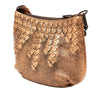 Bottega Veneta Intrecciato Trimmed Metallic Leather Crossbody Secondhand