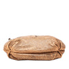 Bottega Veneta Intrecciato Trimmed Metallic Leather Crossbody Secondhand