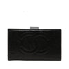 Chanel CC Caviar French Long Wallet Secondhand