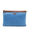 Gucci GG Nylon Top Zip Clutch Secondhand