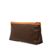 Celine Macadam Coated Canvas Clutch Secondhand