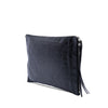 Balenciaga Lambskin Motocross Classic Zip Around Flat Clutch Secondhand