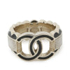Secondhand Chanel Gold Plated CC Logo Ring