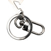 Louis Vuitton Stainless Steel Chromatic LV Initials Key Holder And Bag Charm Secondhand