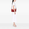 Valentino Medium Leather Rockstud Trapeze Flap Satchel Secondhand