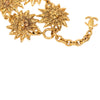 Secondhand Chanel CC Gold Plated Lion Head Medallion Link Bracelet