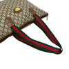 Gucci GG Supreme Plus Web Tote Secondhand