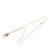 Chanel Gold Plated CC Faux Pearl Baroque Pendant Necklace Secondhand