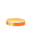 Hermès Narrow Enamel Clic H Bracelet PM Secondhand