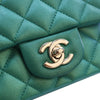Chanel Mini Square Classic Iridescent Lambskin Single Flap Secondhand