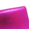 Miu Miu Metallic Leather Long Wallet Secondhand