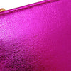 Miu Miu Metallic Leather Long Wallet Secondhand