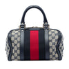Secondhand Gucci Small GG Canvas Web Joy Boston Bag