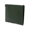 Burberry Embossed Leather TB Monogram Clutch Secondhand