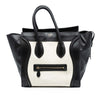 Celine Mini Bicolor Calfskin Luggage Tote Secondhand