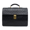 Secondhand Chanel Quilted Caviar Combination Lock Briefcase