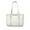 LOEWE Anagram Perforated Coated Canvas Tote Secondhand