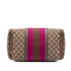 Secondhand Gucci Medium GG Canvas Web Joy Boston Bag