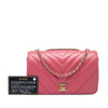Chanel Mini Chevron Calfskin Statement Flap Secondhand