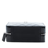 Chanel Small CC Quilted Patent Travel Kit Vanity Case Secondhand