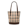 Burberry House Check Canvas Bucket Bag Secondhand